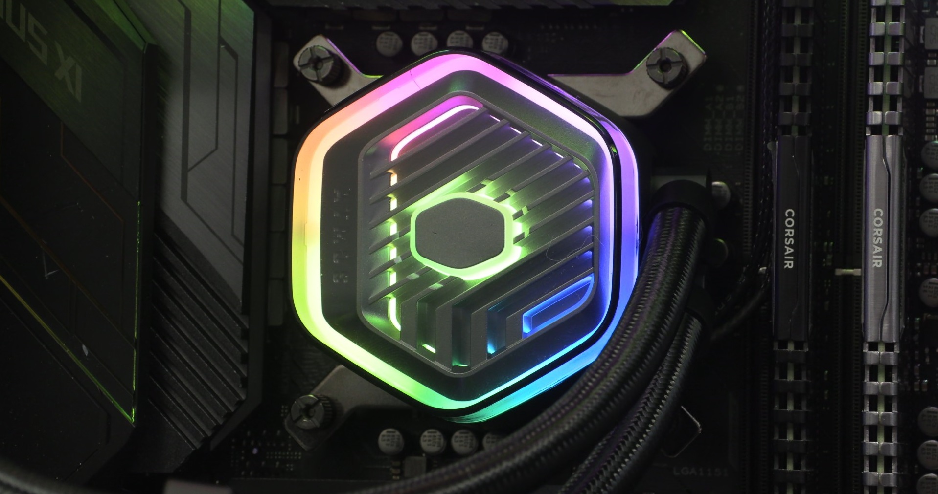 Cooler Master MasterLiquid 360 Atmos CPU Cooler Review