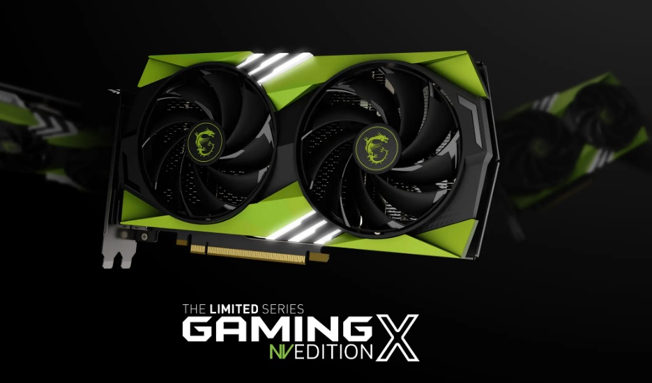MSI intros their “Limited Series” of products with a NV Edition RTX 4060