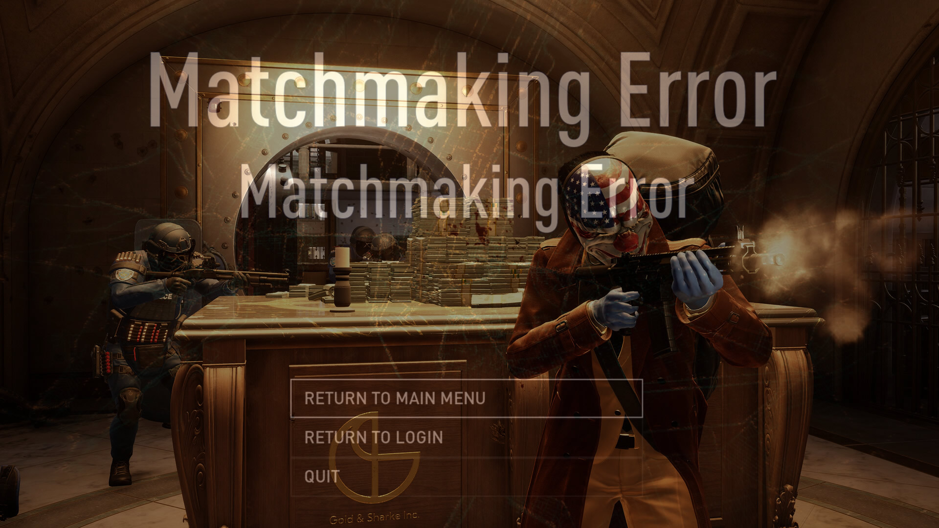 Payday 3: is Matchmaking broken? How to check when the servers are fixed -  Meristation