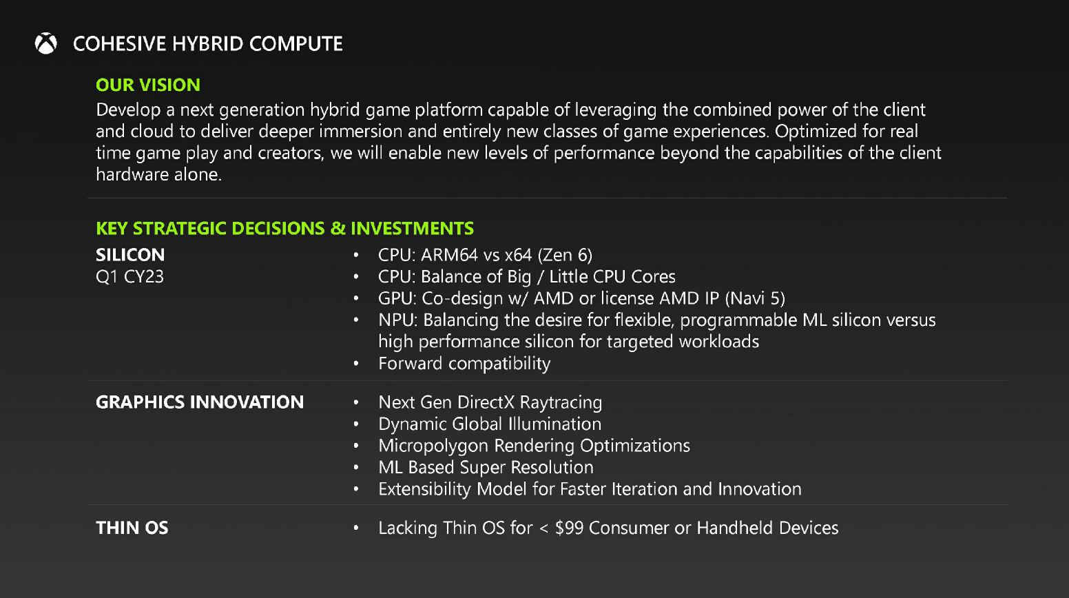 Next Gen Xbox Planned Specifications Zen 6 RDNA 5