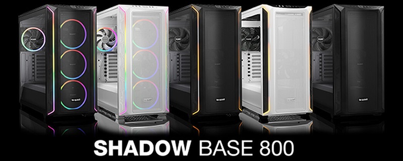Maximum Space, Exceptional Airflow - be quiet! launches their Shadow Base 800 series of cases