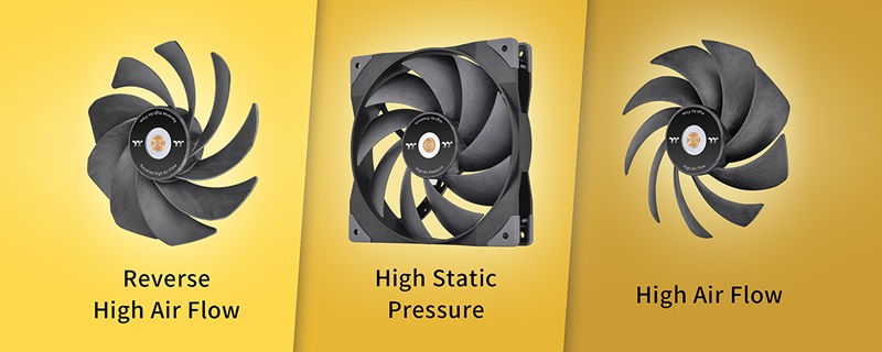Three fans in one – Thermaltake’s SWAFAN series is well suited to all applications