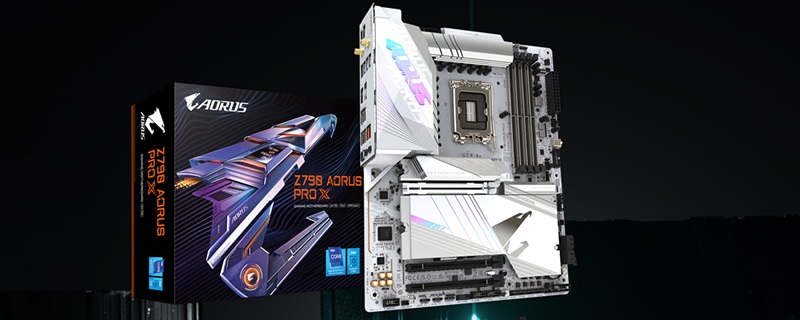 X-series Refresh – Gigabyte’s all-white AORUS Z790 PRO X has sold us on their Z790 revamp