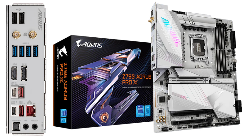 X-series Refresh - Gigabyte's all-white AORUS Z790 PRO X has sold us on their Z790 revamp
