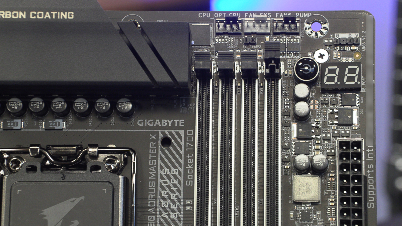 CPU Cooling Headers Blurred
