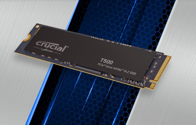 Crucial maxes out PCIe 4.0 with their new T500 SSD
