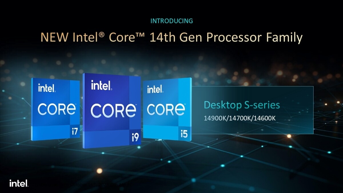 Intel launches 14th-gen Core i9-14900K, Core i7-14700K, Core i5-14600K CPUs  with same prices as predecessors