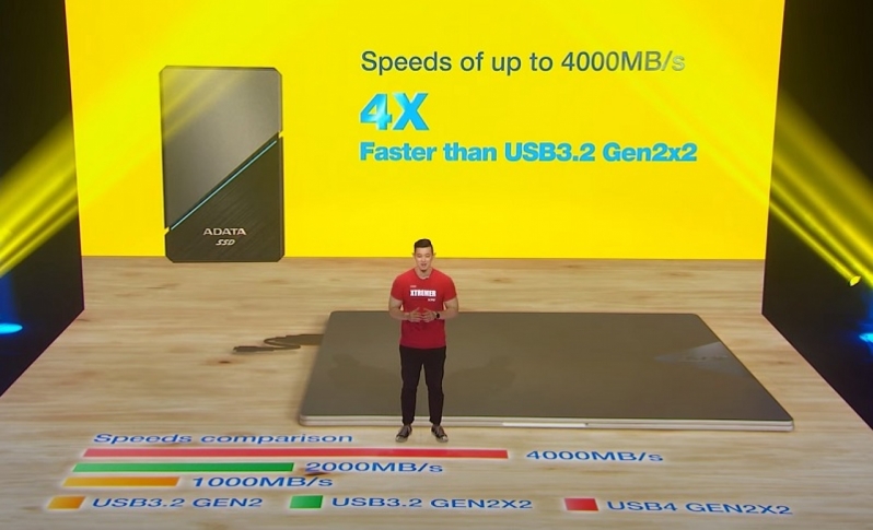 Adata reveals the world's fastest USB SSD with 4000MB/s speeds