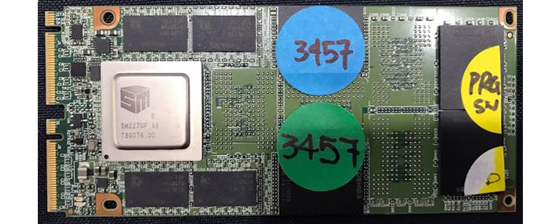 Agylstor M.4 SSD Spotted with PCIe x8 Interface