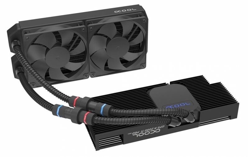 Alphacool reveals their Eiswolf 240 GPX-PRO liquid cooler for Nvidia's RTX 2080 and RTX 2080 Ti