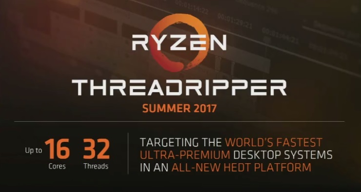 AMD announces Ryzen Threadripper