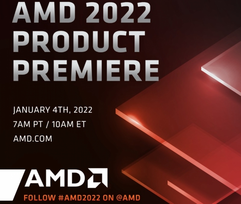 AMD confirms its plan to live stream its CES 2022 Product Premiere