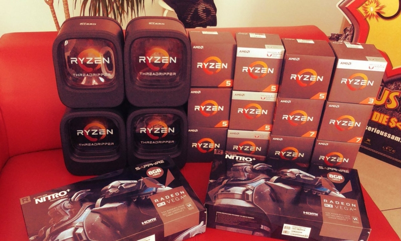 AMD are sending Ryzen/Radeon care packages to developers