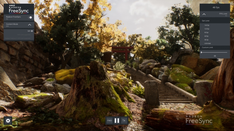 AMD Radeon FreeSync 2 HDR OASIS Demo Preview