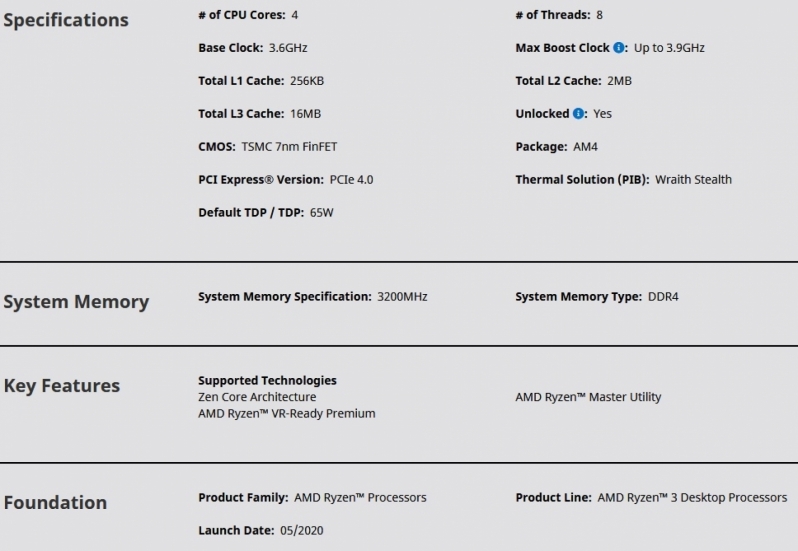 AMD Ryzen 3 3300X gaming CPU review