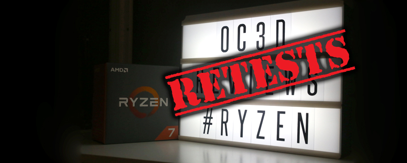 AMD Ryzen Retest 1500x 1600x 1800x Review