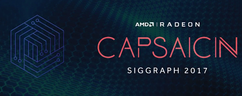 AMD's Capsaicin Siggraph 2017 VOD is now available to view 
