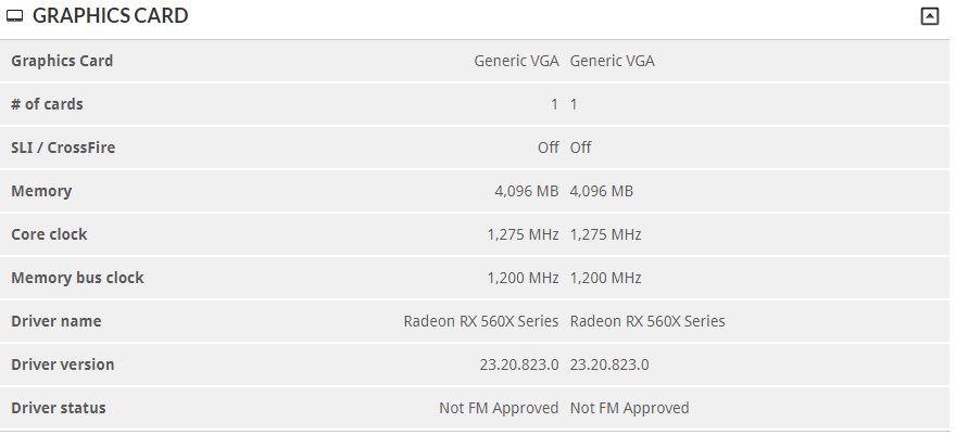 Rx 560x shops vs