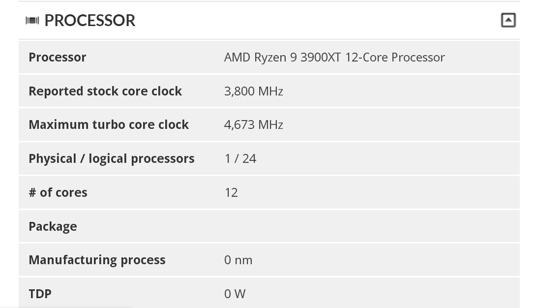 AMD's Ryzen 9 3900XT and Ryzen 7 3800XT appear on the 3DMARK Database