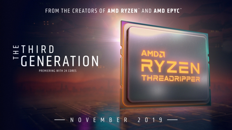 AMD's Ryzen 9 3950X and Threadripper 3rd Gen are coming this November