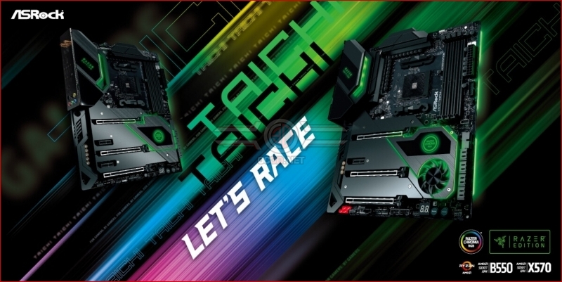 ASRock launches X570 and B550 Taichi Razor Edition Motherboards