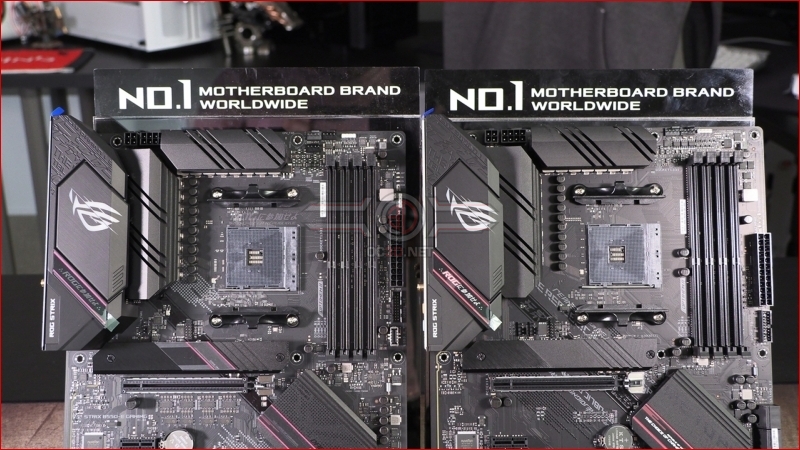 ASUS B550 Strix-E and Strix-F Comparison Preview