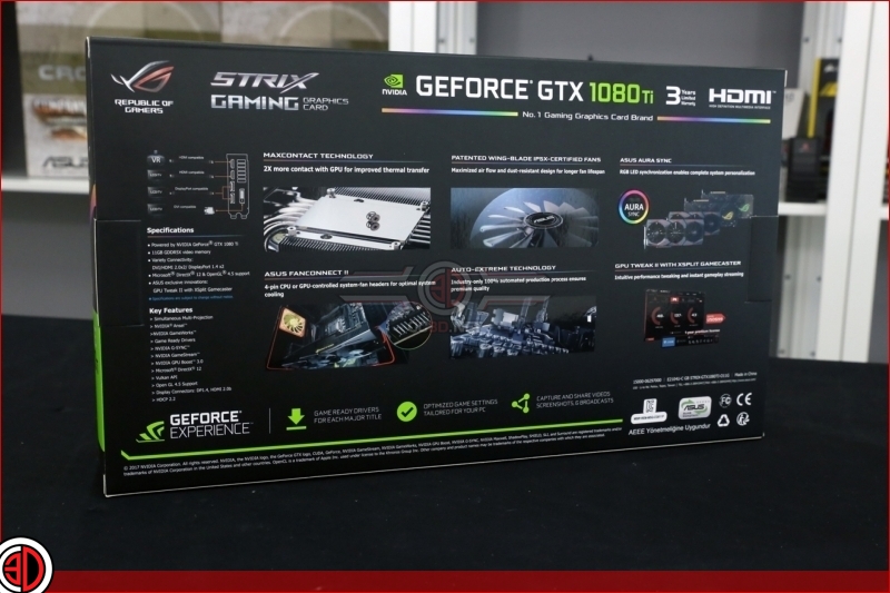 ASUS GTX 1080 Ti Strix OC Preview
