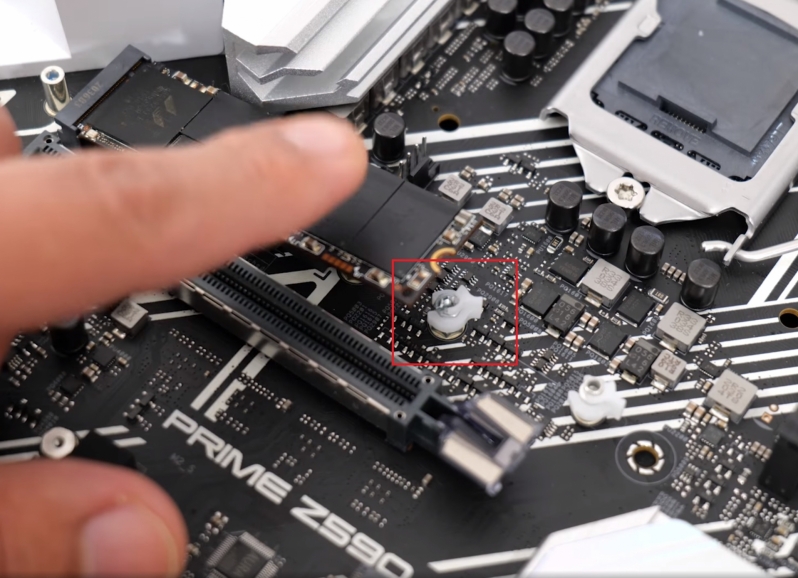 ASUS is making M.2 easier with their Z590 M.2 Q-Latch