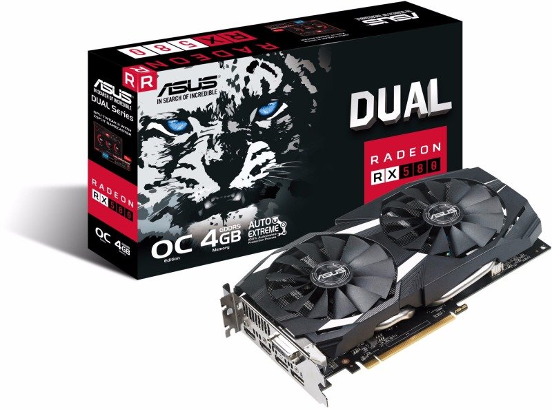 ASUS' Radeon RX 580 Dual is now Â£150 in the UK
