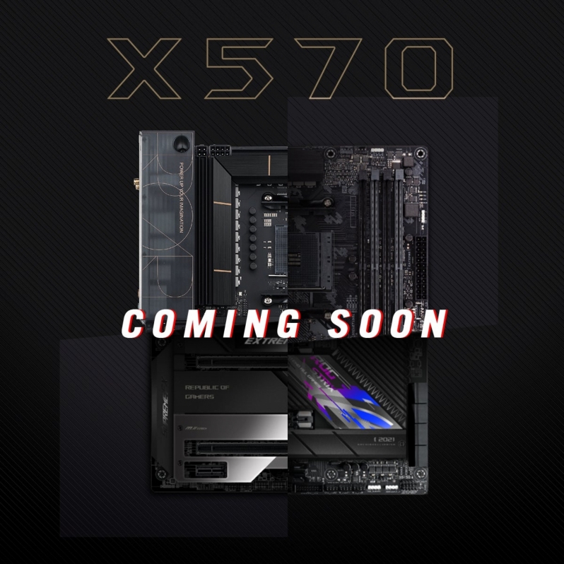 ASUS reveals four new passively cooled X570 Ryzen motherboards