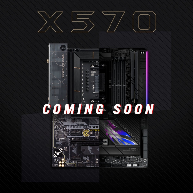 ASUS reveals four new passively cooled X570 Ryzen motherboards