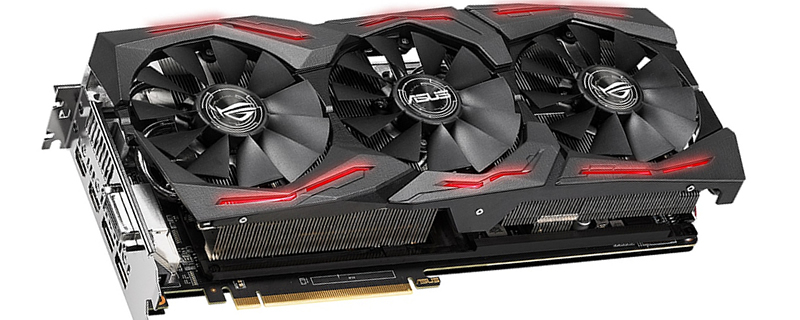 ASUS reveals their RX Vega 64 Strix GPU