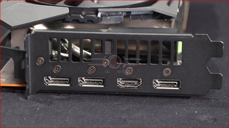 ASUS Radeon RX 5700 XT Strix Display Outputs