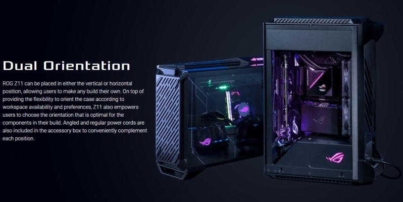 ROG Z11 gaming case Asus ROG Z11 Case, the best Gaming ITX case? (ITX is not necessarily Small  Form Factor)