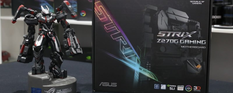 ASUS ROG Z270G Gaming Strix motherboard Preview