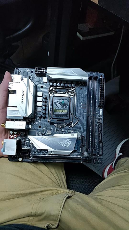 ASUS' ROG Z370-I Strix motherboard has been pictured 