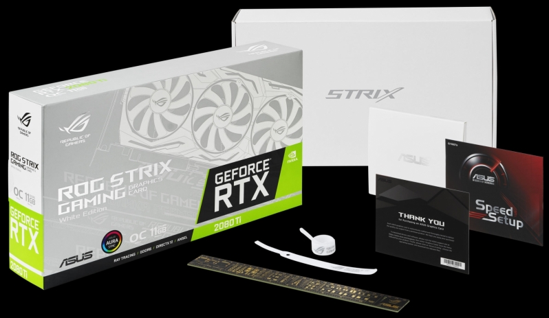 ASUS sheds light on the RTX 2080 Ti Strix White Edition's performance boost