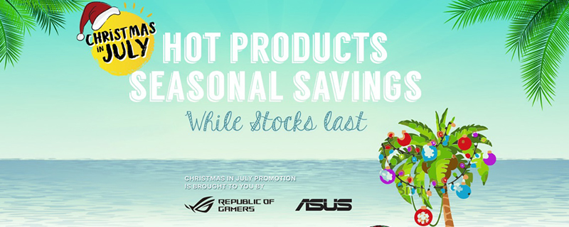 ASUS starts their Christmas in July promotion