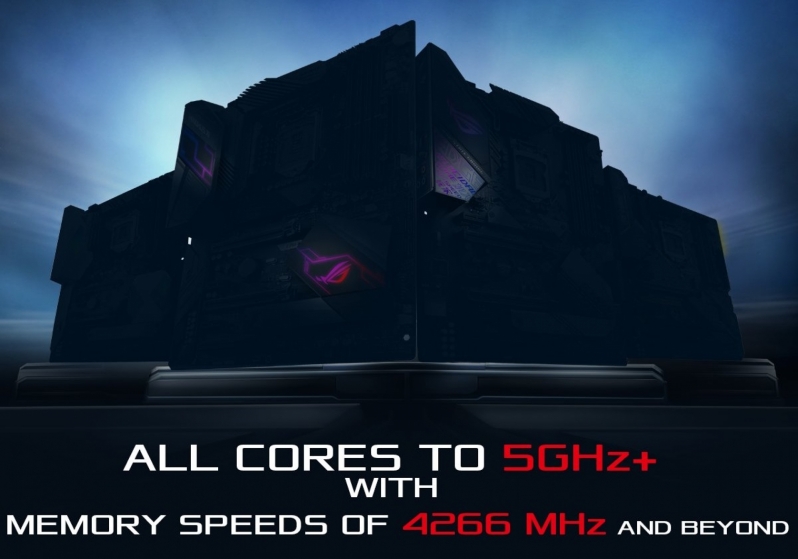 ASUS teases motherboards capable of 5+GHz and 4266MHz+ memory