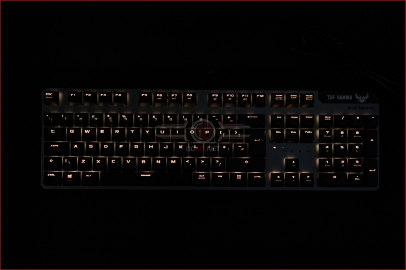 ASUS TUF Gaming K7 Keyboard Orange