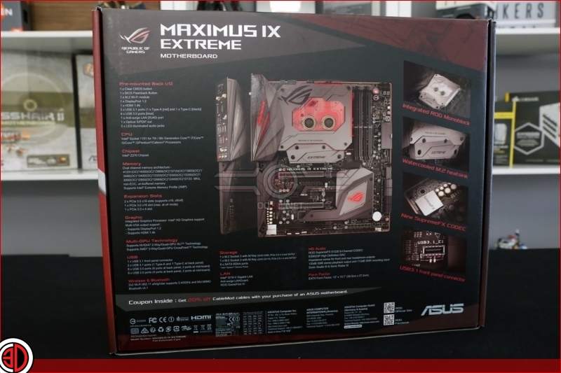ASUS Z270 Maximus IX Extreme Preview