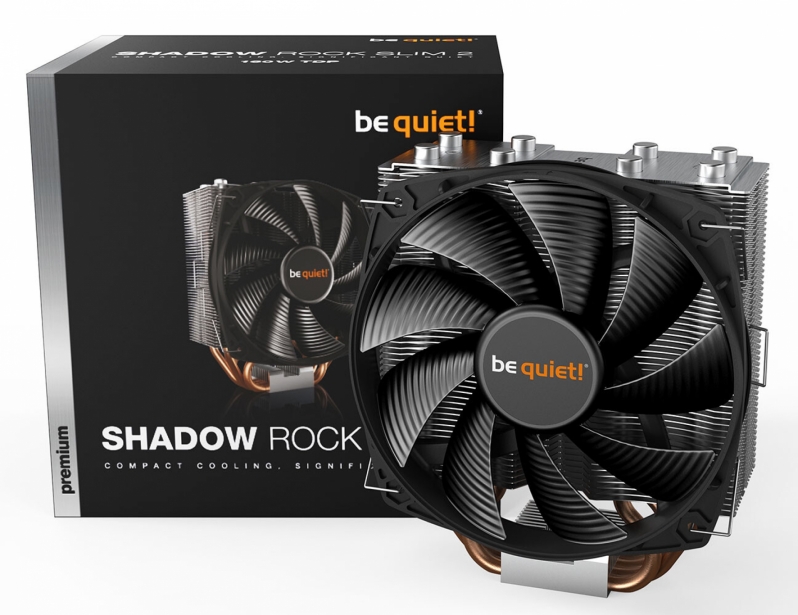 be quiet! launches its improved Shadow Rock Slim 2 CPU cooler