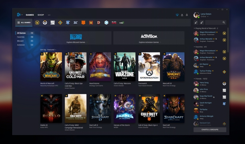 Blizzard's Battle.Net Launcher is getting a makeover