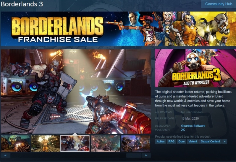 Borderlands 3 is coming to Steam next month - OC3D