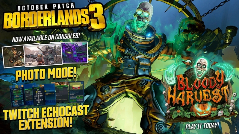 Borderlands 3's November Patch will focus on performance improvements