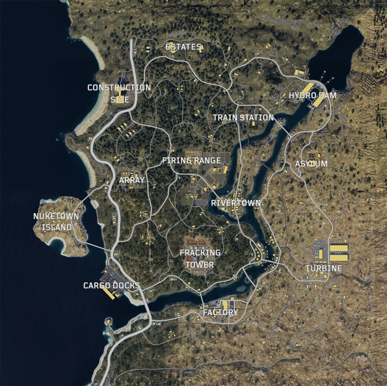 Call of Duty: Black ops 4's Battle Royale map revealed