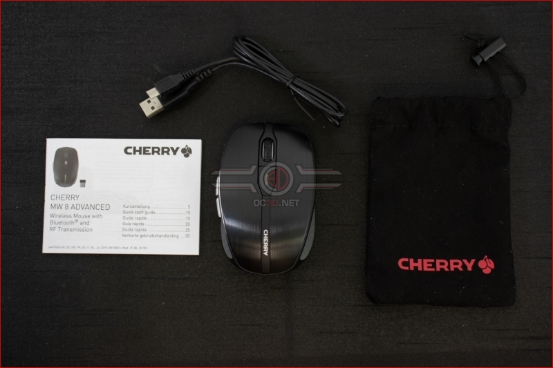 Cherry MW8 Advanced Wireless Mouse Contents