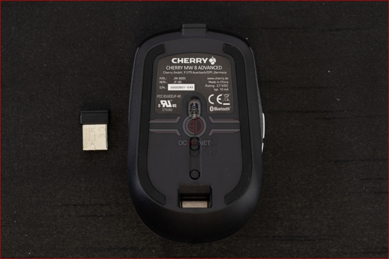 Cherry MW8 Advanced Wireless Mouse dongle