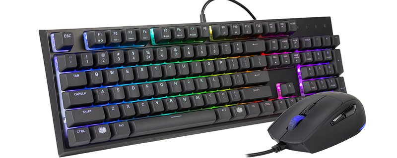 Cooler Master announces their new MasterSet M120 mouse/keyboard combo