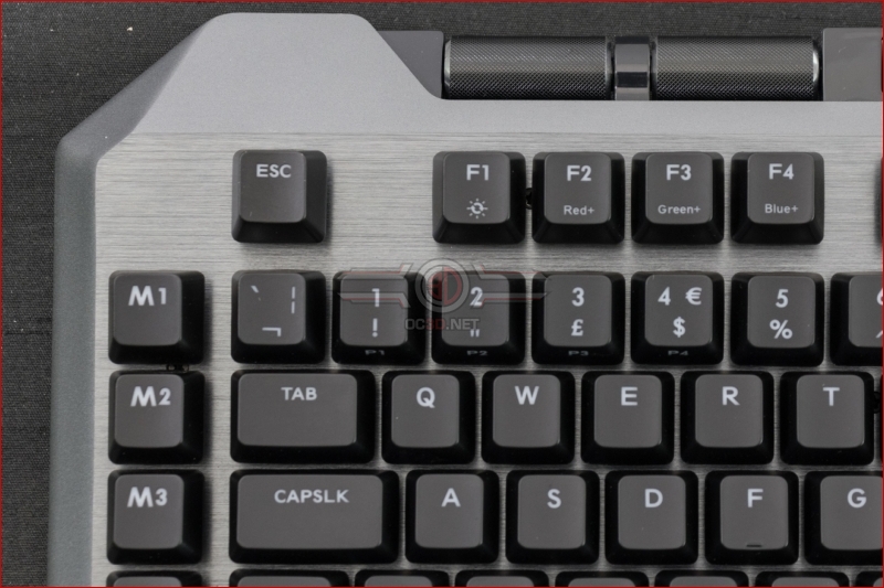 Cooler Master MK850 AIMPAD Mechanical Gaming Keyboard scroll wheels